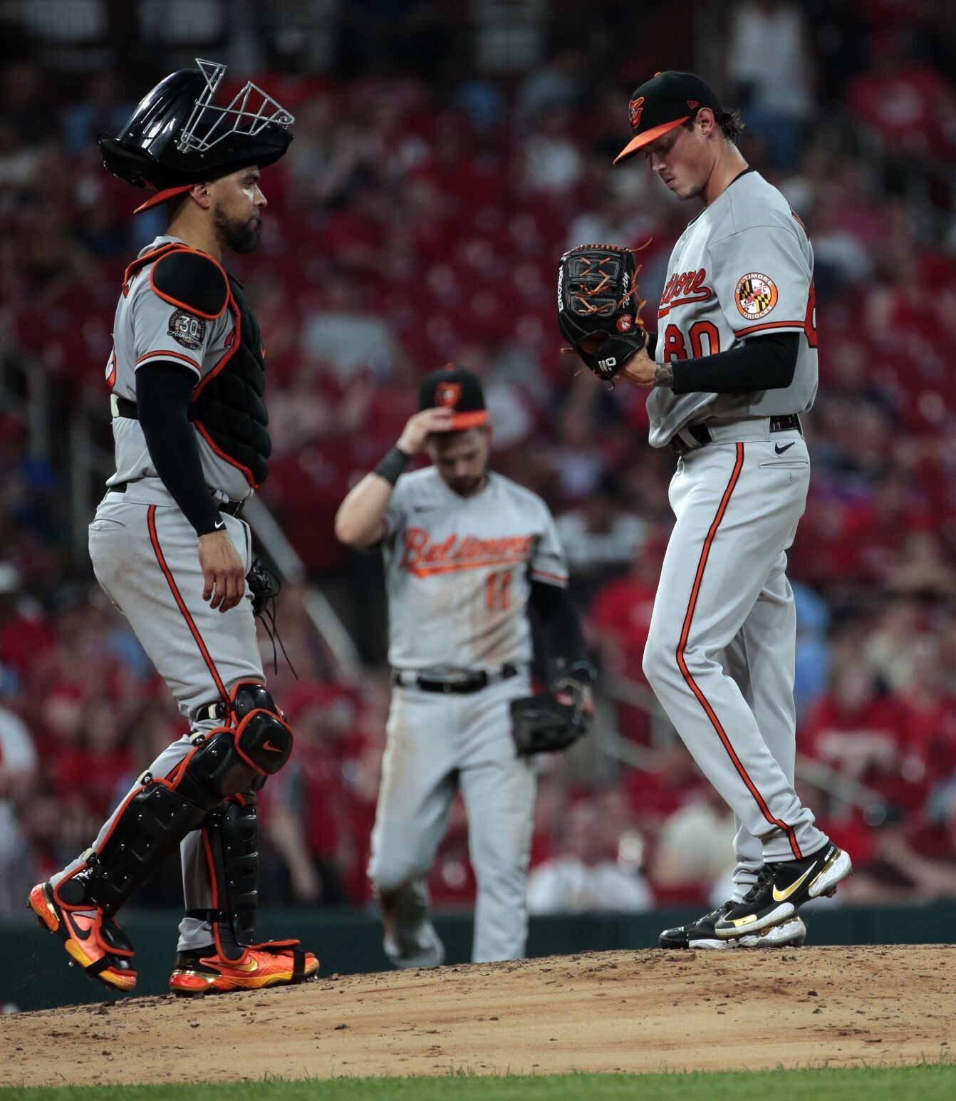 Cardinals, Orioles at Busch